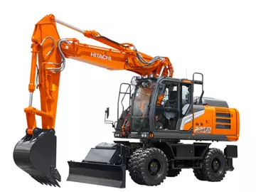 Hitachi weeled excavators